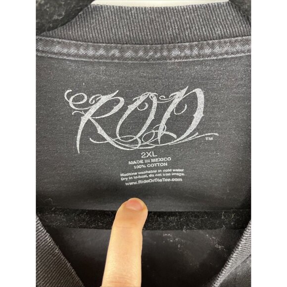 David Gonzales Art Ride or Die Stairway to Heaven T-Shirt Mens Size 2XL - Picture 3 of 6